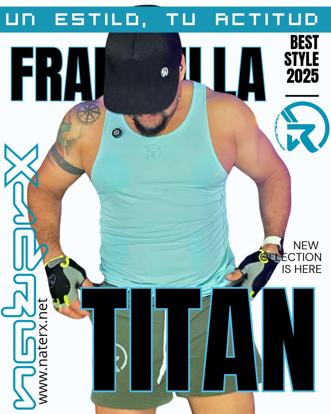 Franelillas camiseta sin manga para entrenar Titan