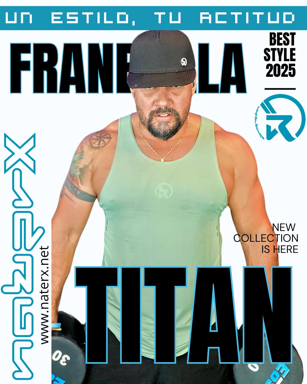 Franelillas camiseta sin manga para entrenar Titan
