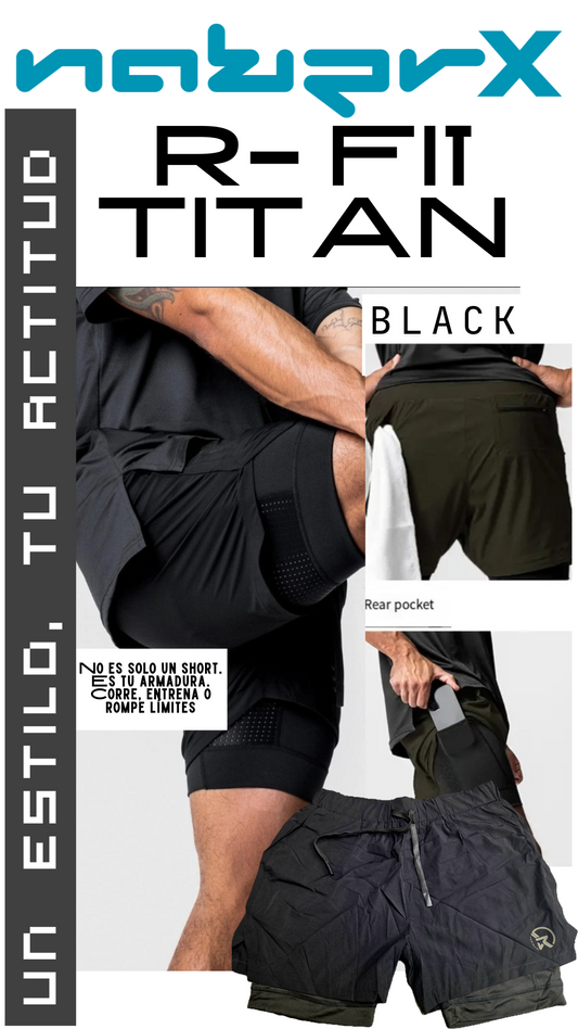 R-FIT TITAN SHORT DEPORTIVO